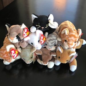 Beanie Baby Kitty Bundle